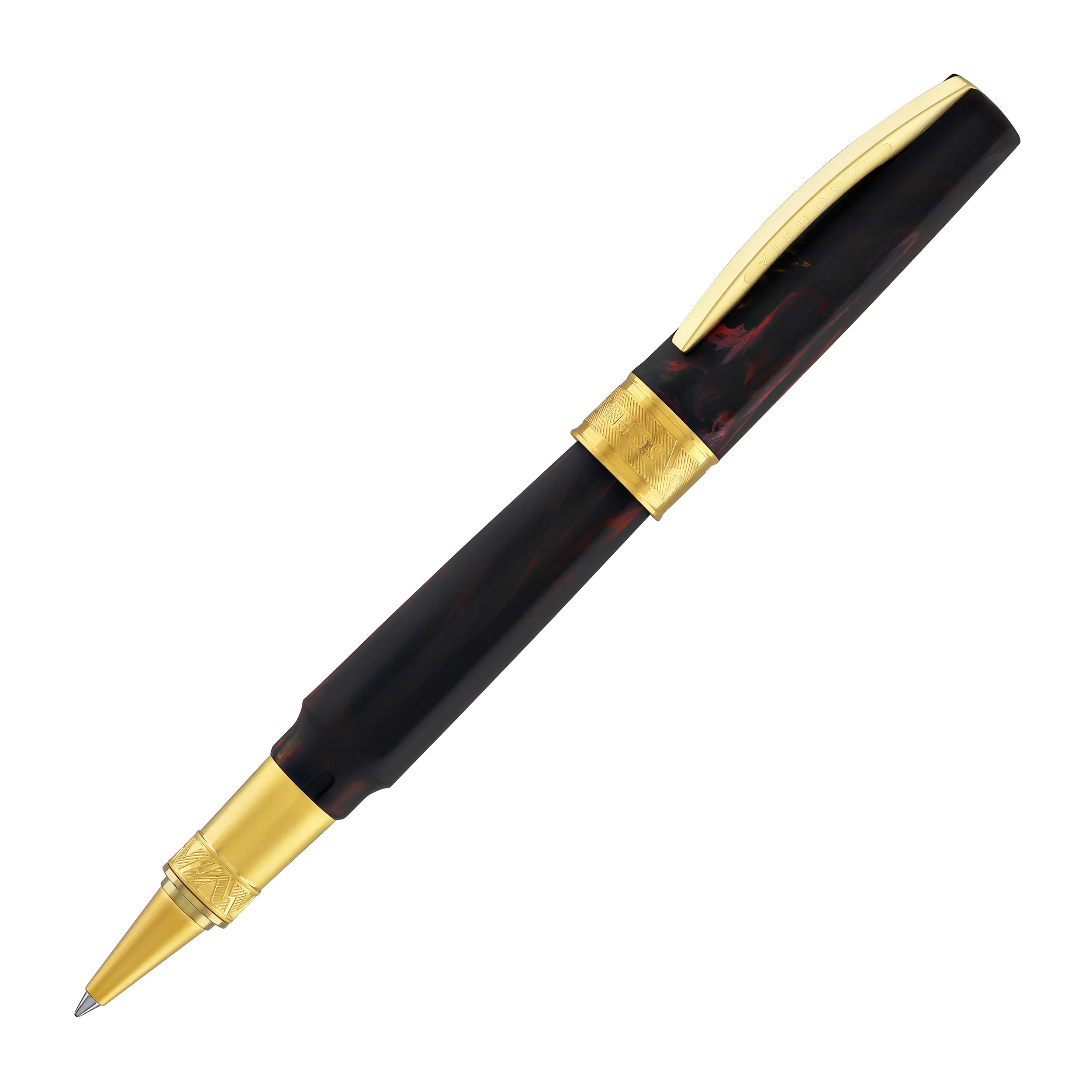 Visconti Mirage Mythos Rollerball Pen in Hades - Image 4