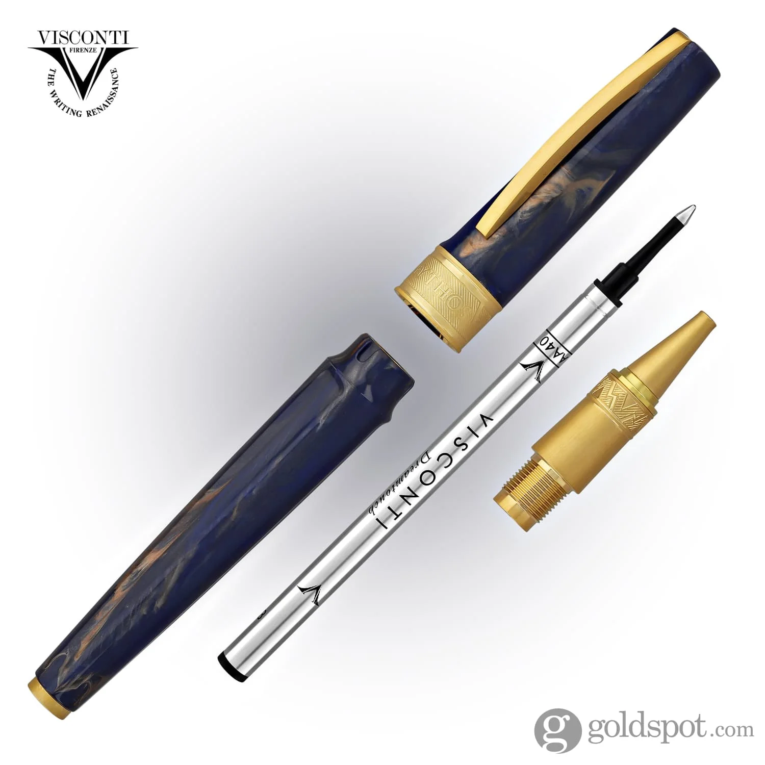 Visconti Mirage Mythos Rollerball Pen in Zeus - Image 7