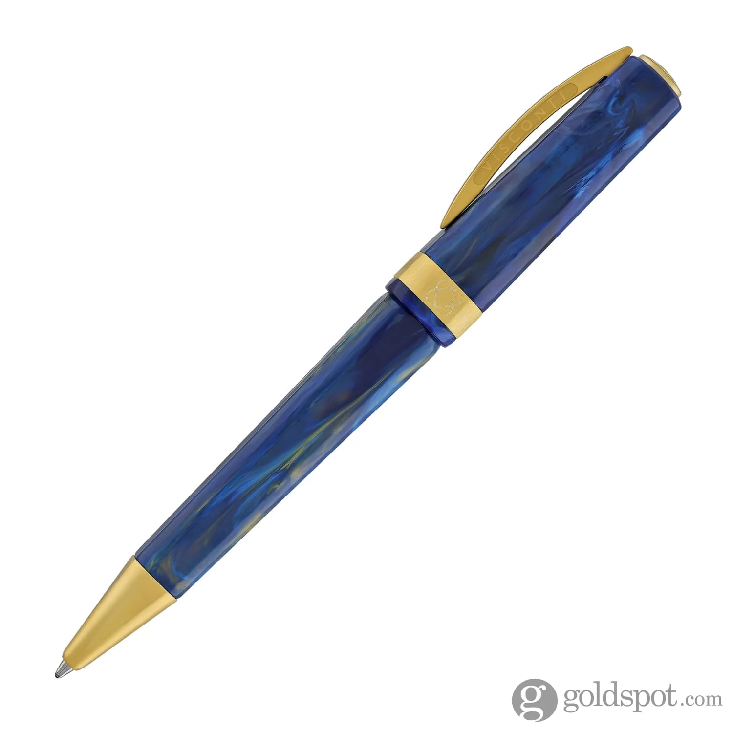 Visconti Opera Gold Ballpoint Pen in Blue - Image 3