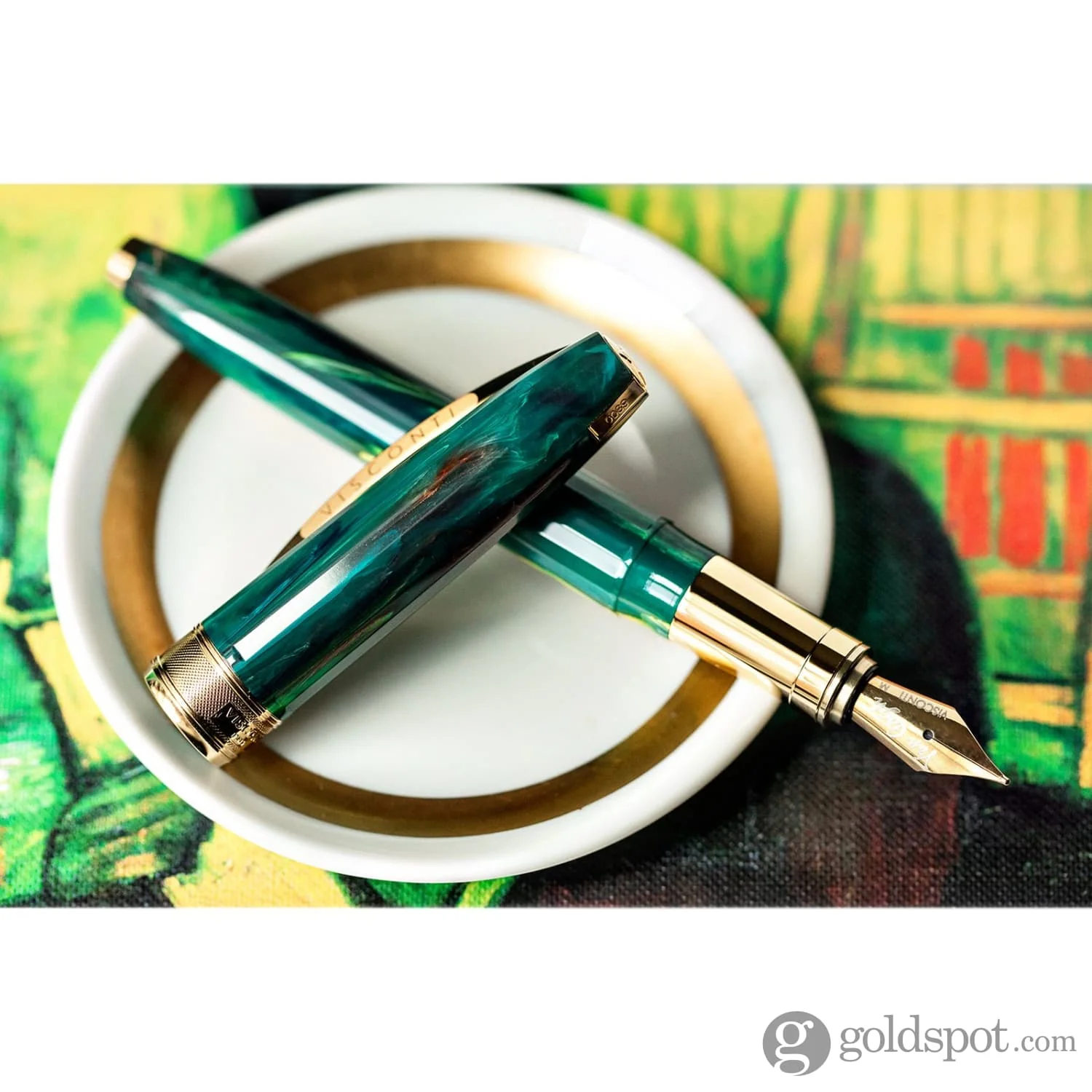 Visconti Van Gogh Fountain Pen in The Novel Reader - Image 10