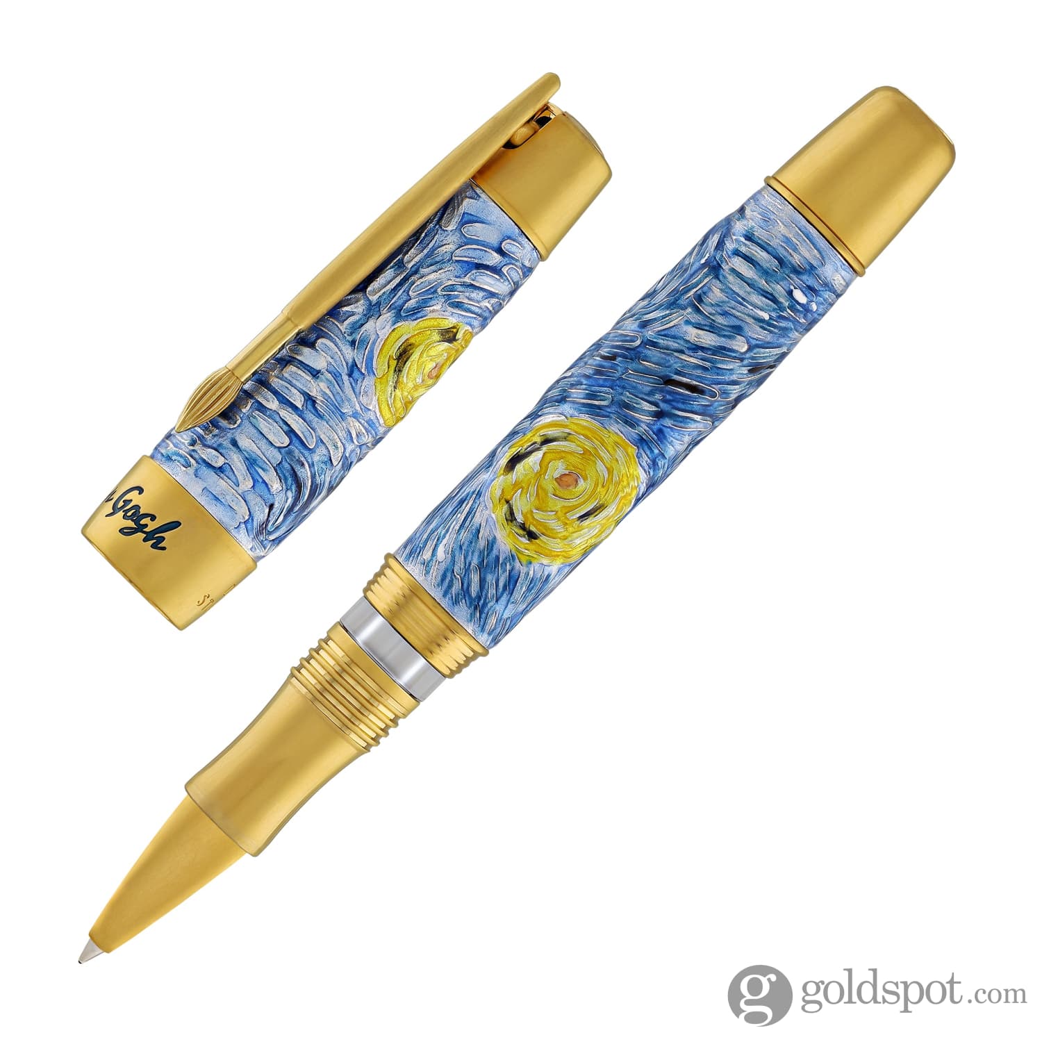 Visconti Van Gogh Rollerball Pen in Dreaming Starry Night - Limited Edition - Image 3