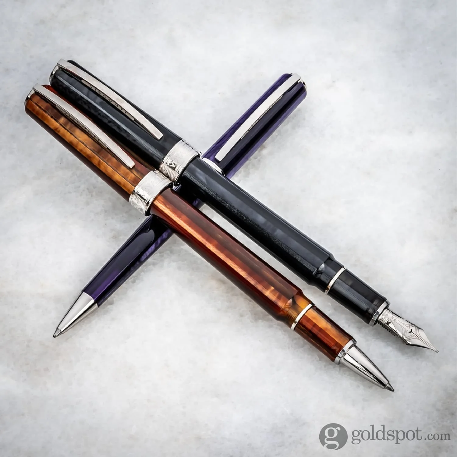 Visconti Voyager Fountain Pen in Black Star - Image 10