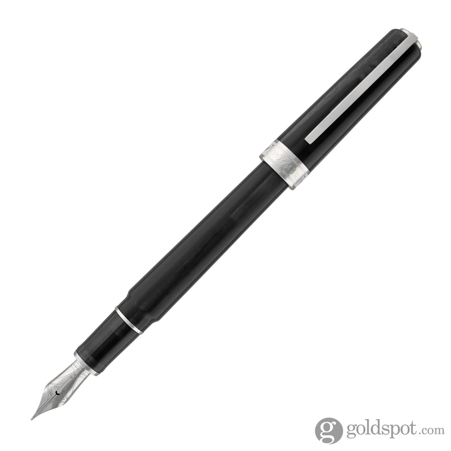 Visconti Voyager Fountain Pen in Black Star - Image 2