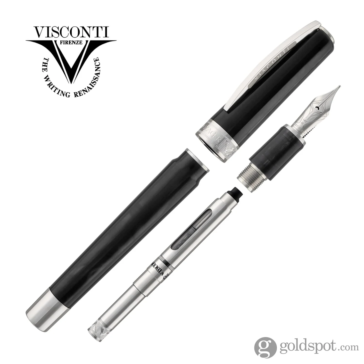 Visconti Voyager Fountain Pen in Black Star - Image 8