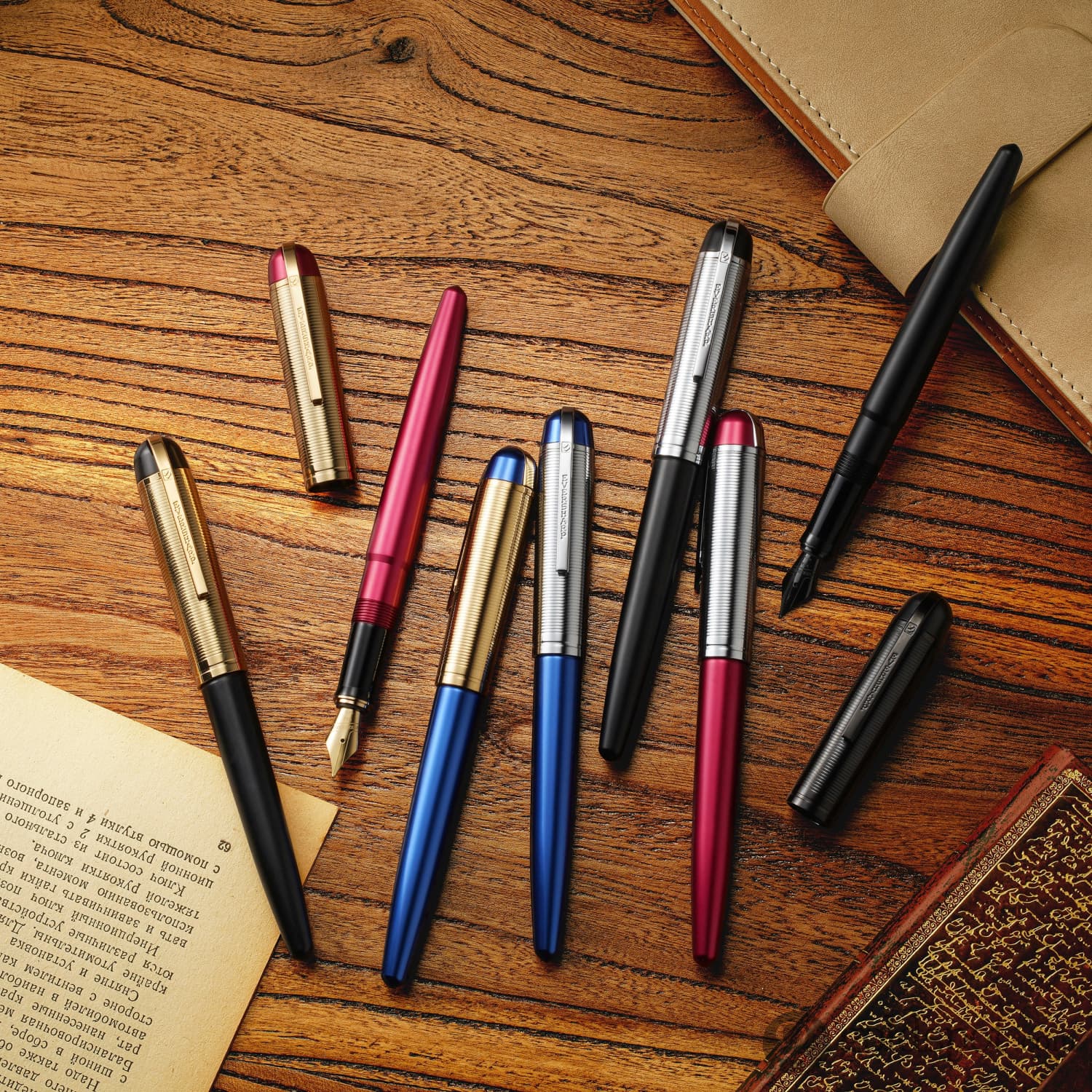 Wahl Eversharp Skyline Fountain Pen in Aviator Black Trim - Image 12