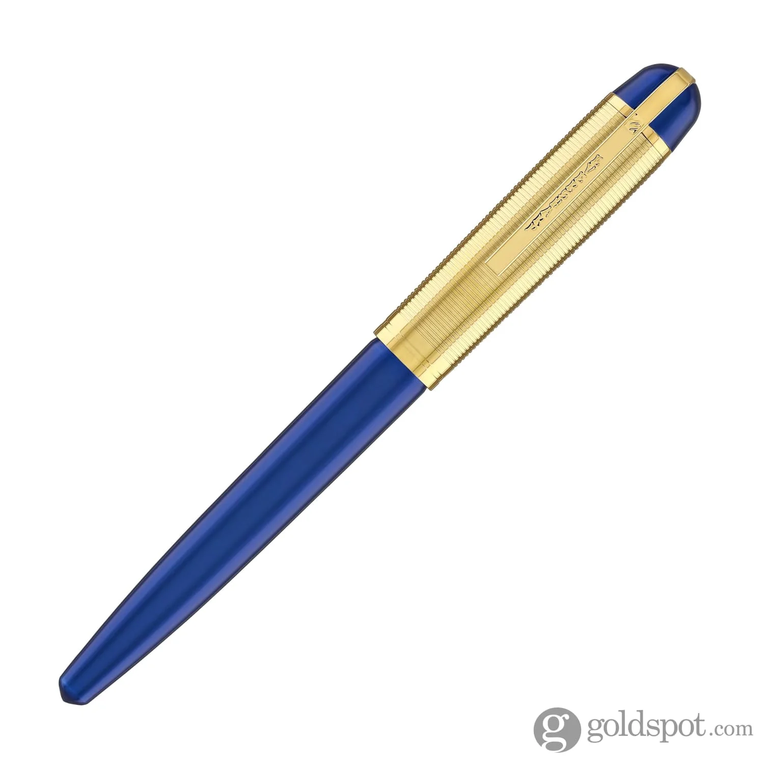 Wahl Eversharp Skyline Fountain Pen in Blue with Gold Trim - Image 2