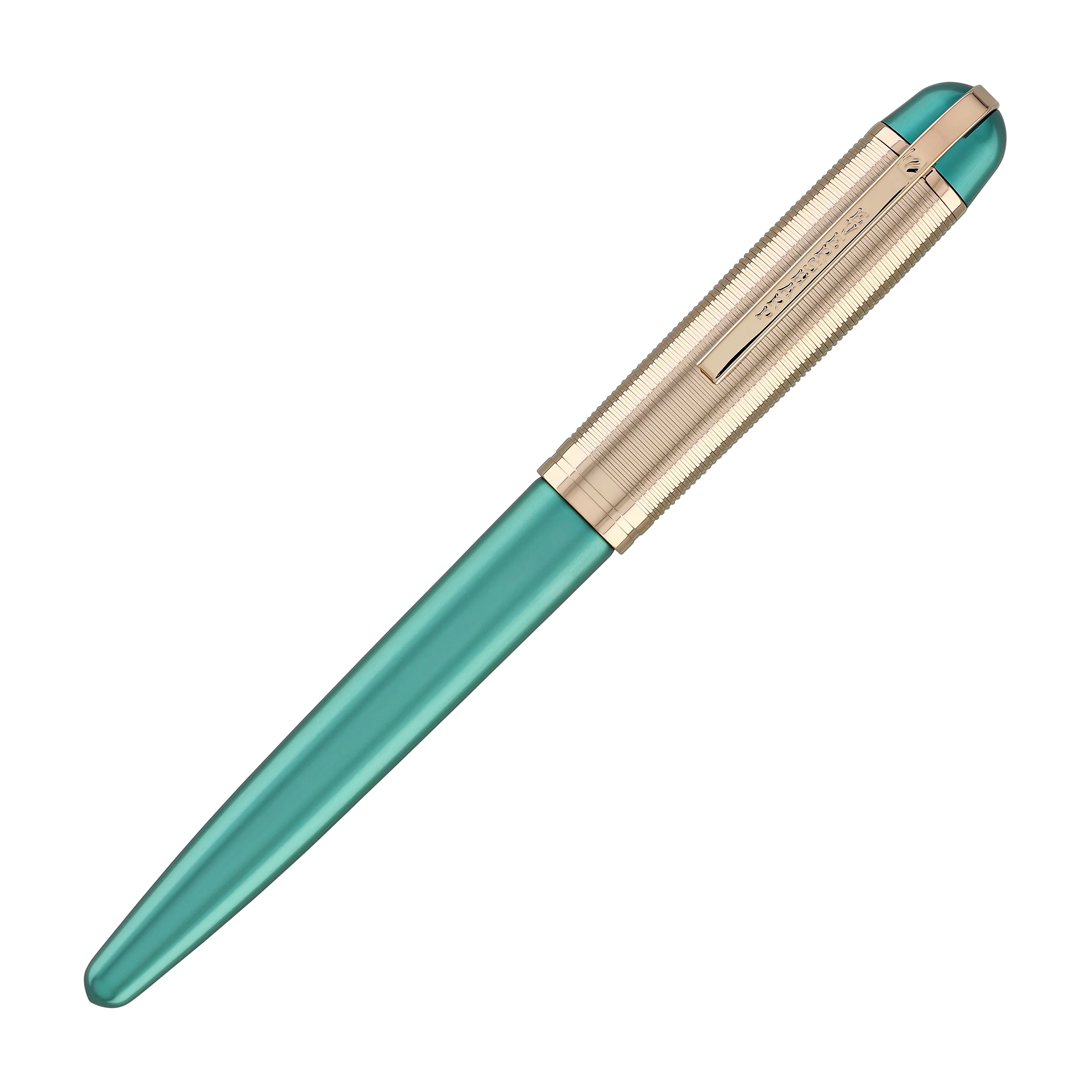 Wahl Eversharp Skyline Fountain Pen in Emerald with Rose Gold Trim - Image 2