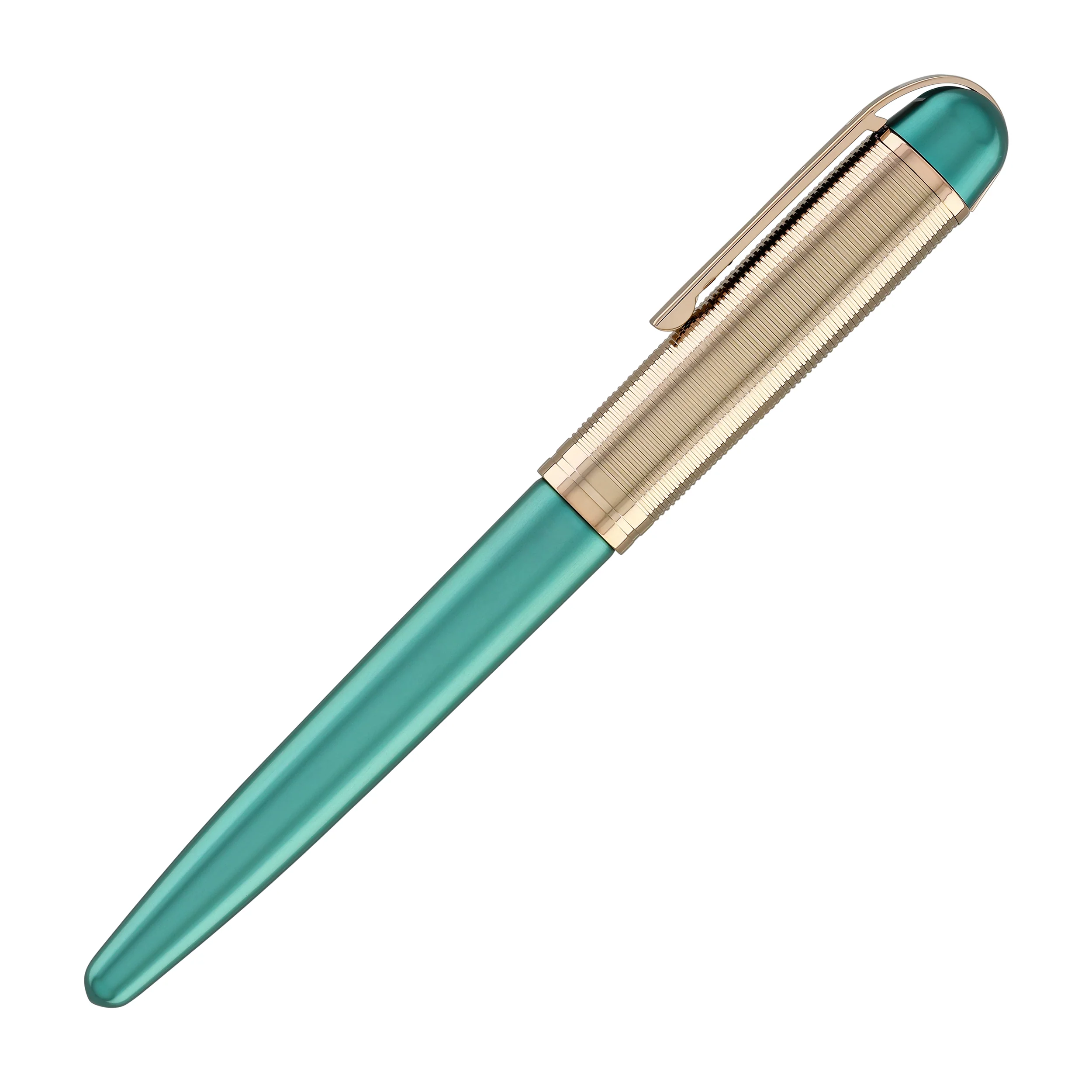 Wahl Eversharp Skyline Rollerball Pen in Emerald with Rose Gold Trim - Image 6