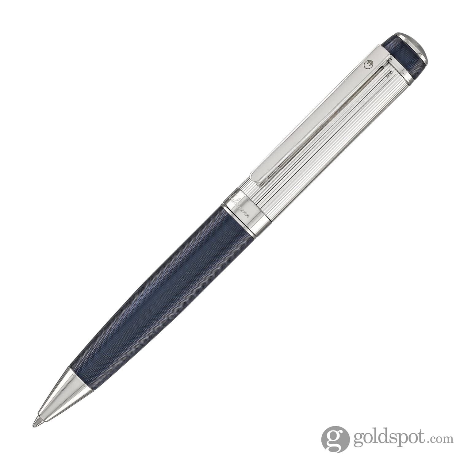 Waldmann Grandeur Ballpoint Pen in Blue Ocean Wave - Image 2