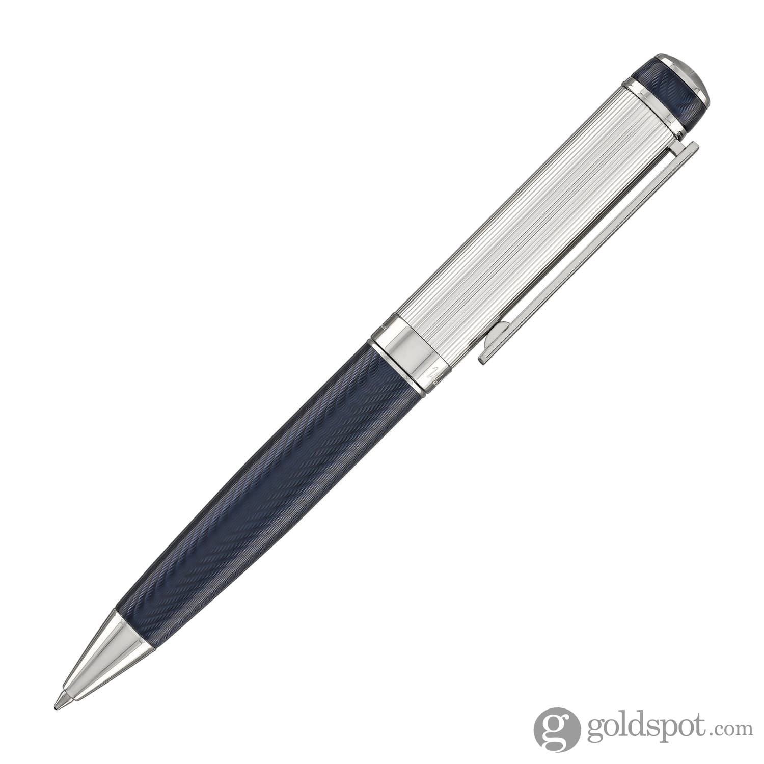 Waldmann Grandeur Ballpoint Pen in Blue Ocean Wave - Image 4
