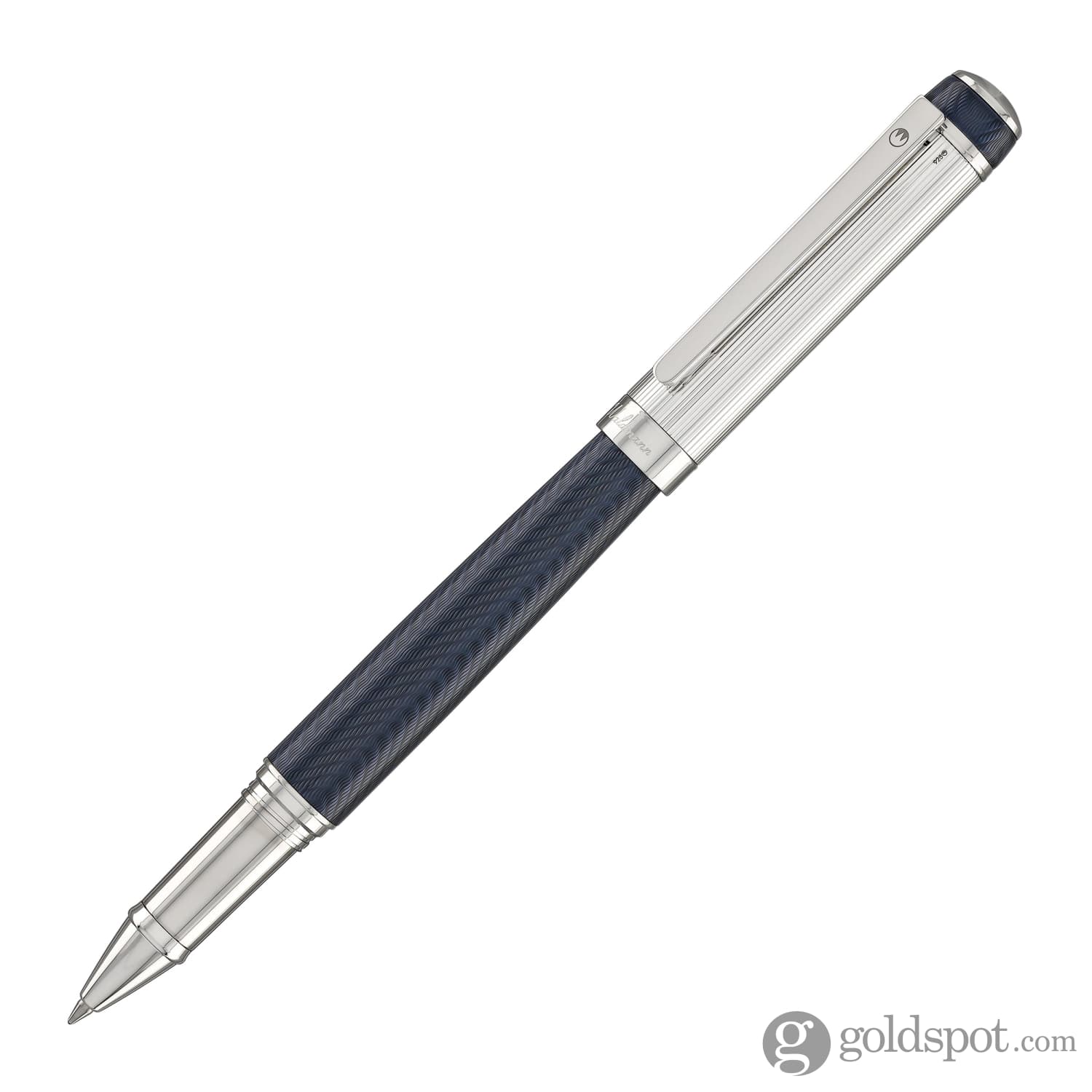 Waldmann Grandeur Rollerball Pen in Blue Ocean Wave - Image 2