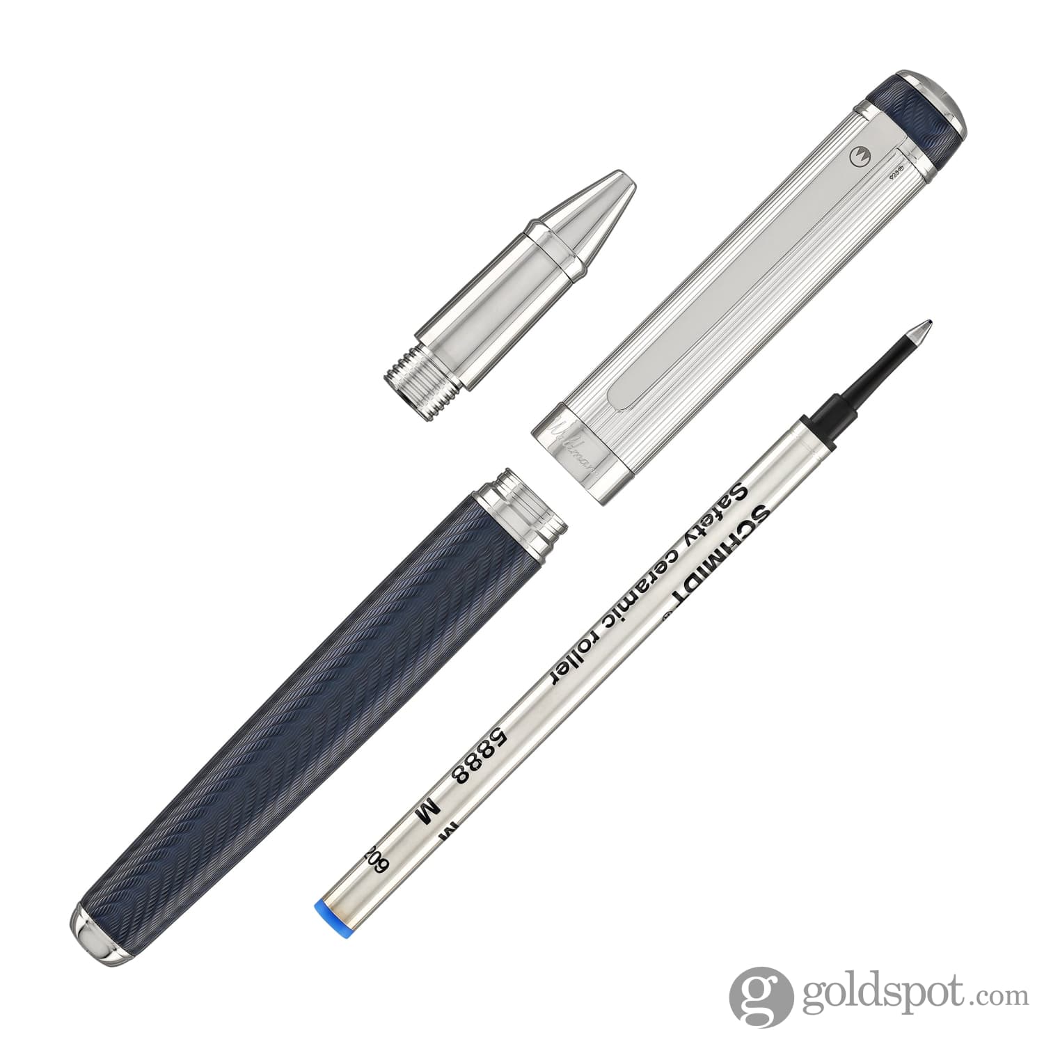 Waldmann Grandeur Rollerball Pen in Blue Ocean Wave - Image 7