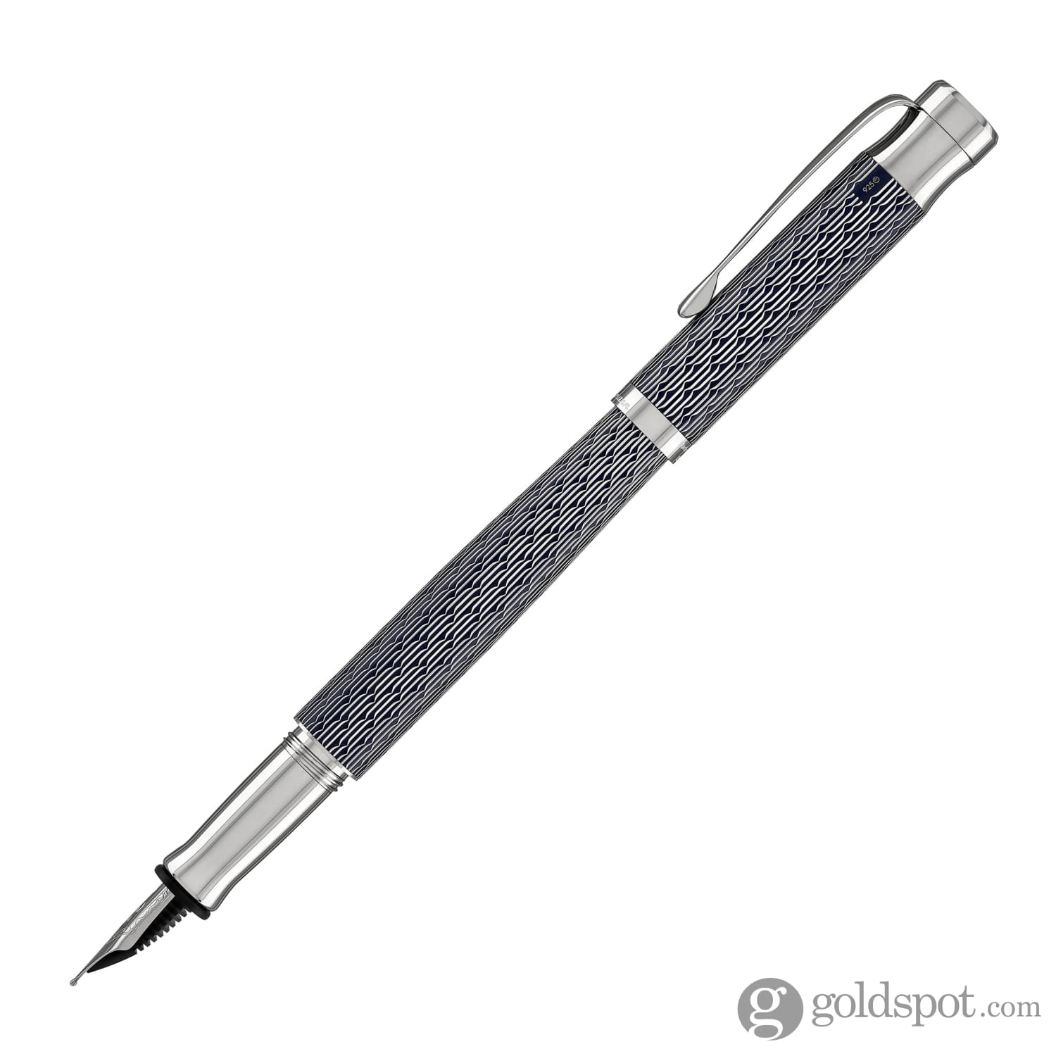 Waldmann Tango Imagination Fountain Pen in Sapphire - Image 3
