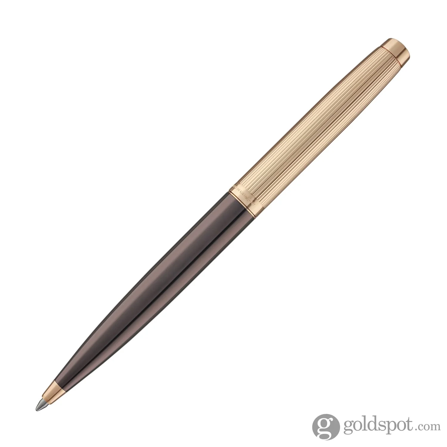 Waldmann Tuscany Ballpoint Pen in Chocolate with Rose Gold - Image 4