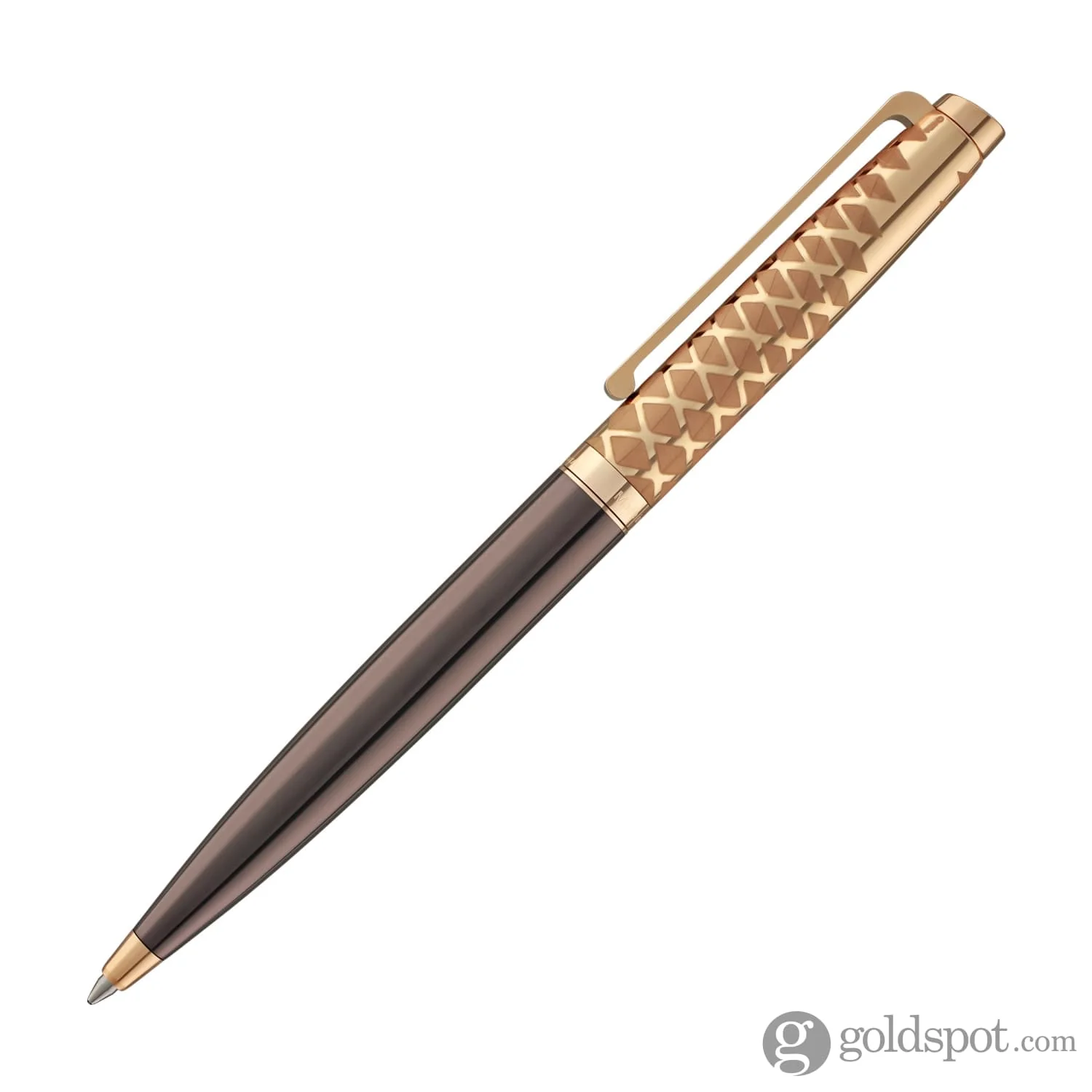 Waldmann Tuscany Ballpoint Pen in Vela with Rose Gold - Image 3