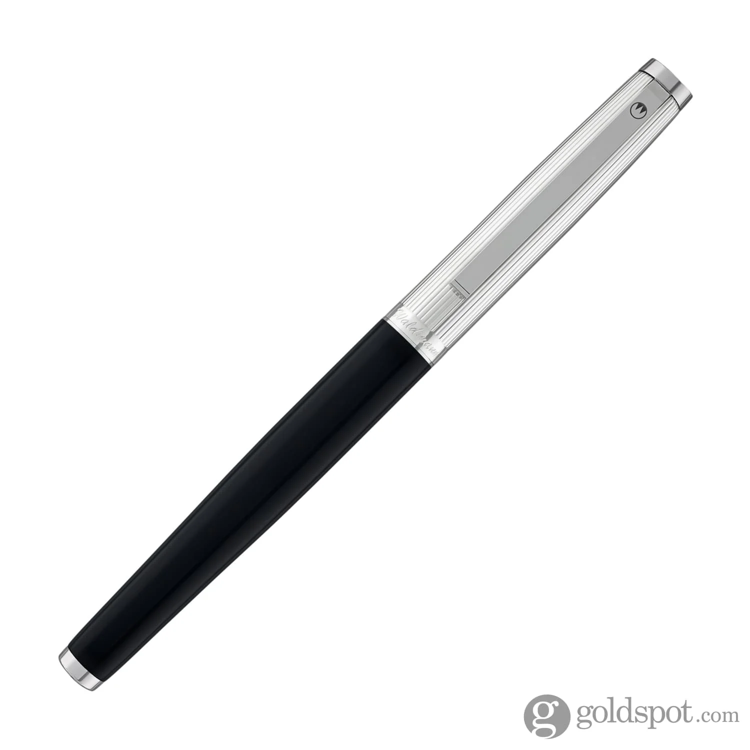Waldmann Tuscany Rollerball Pen in Black Lacquer with Sterling Silver - Image 4