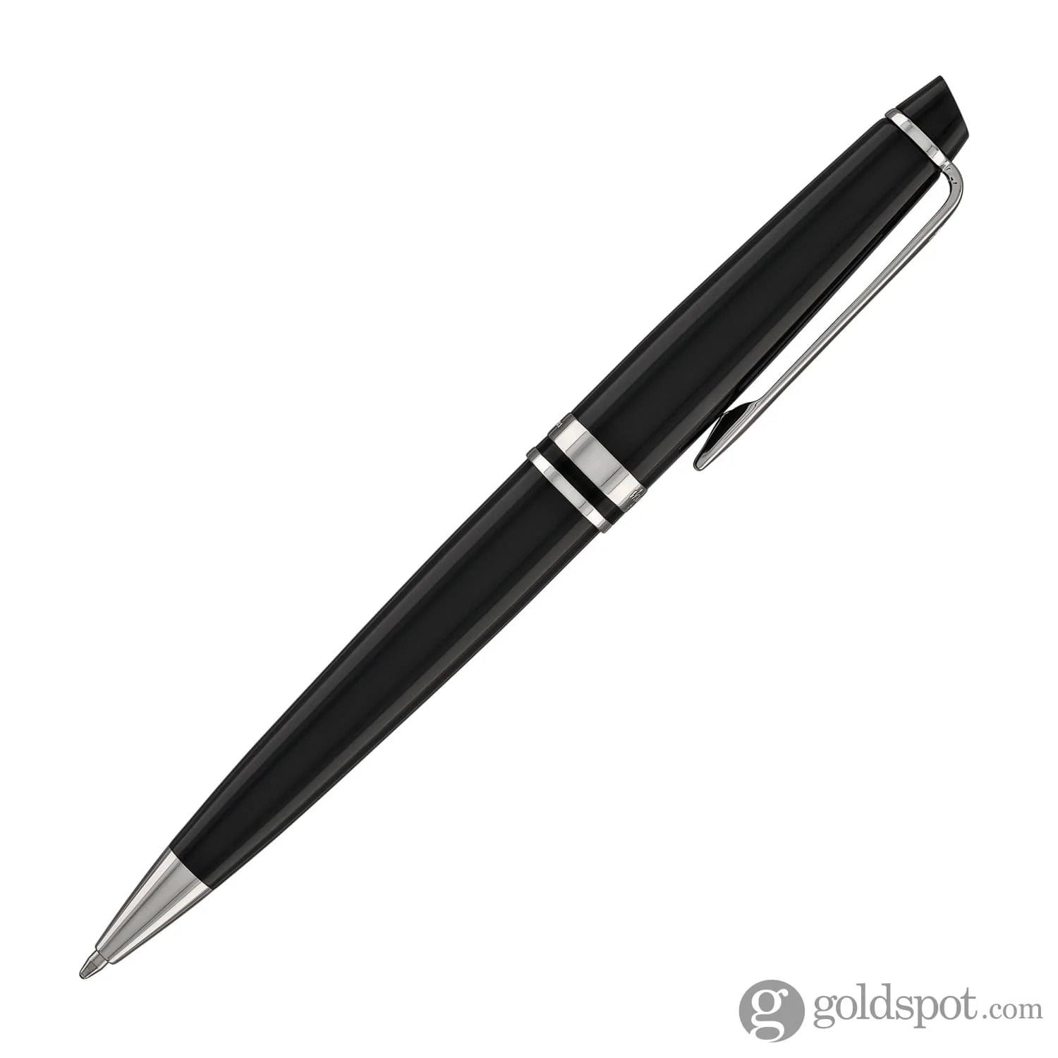 Waterman Expert Ballpoint Pen in Black Chrome Trim - Image 4