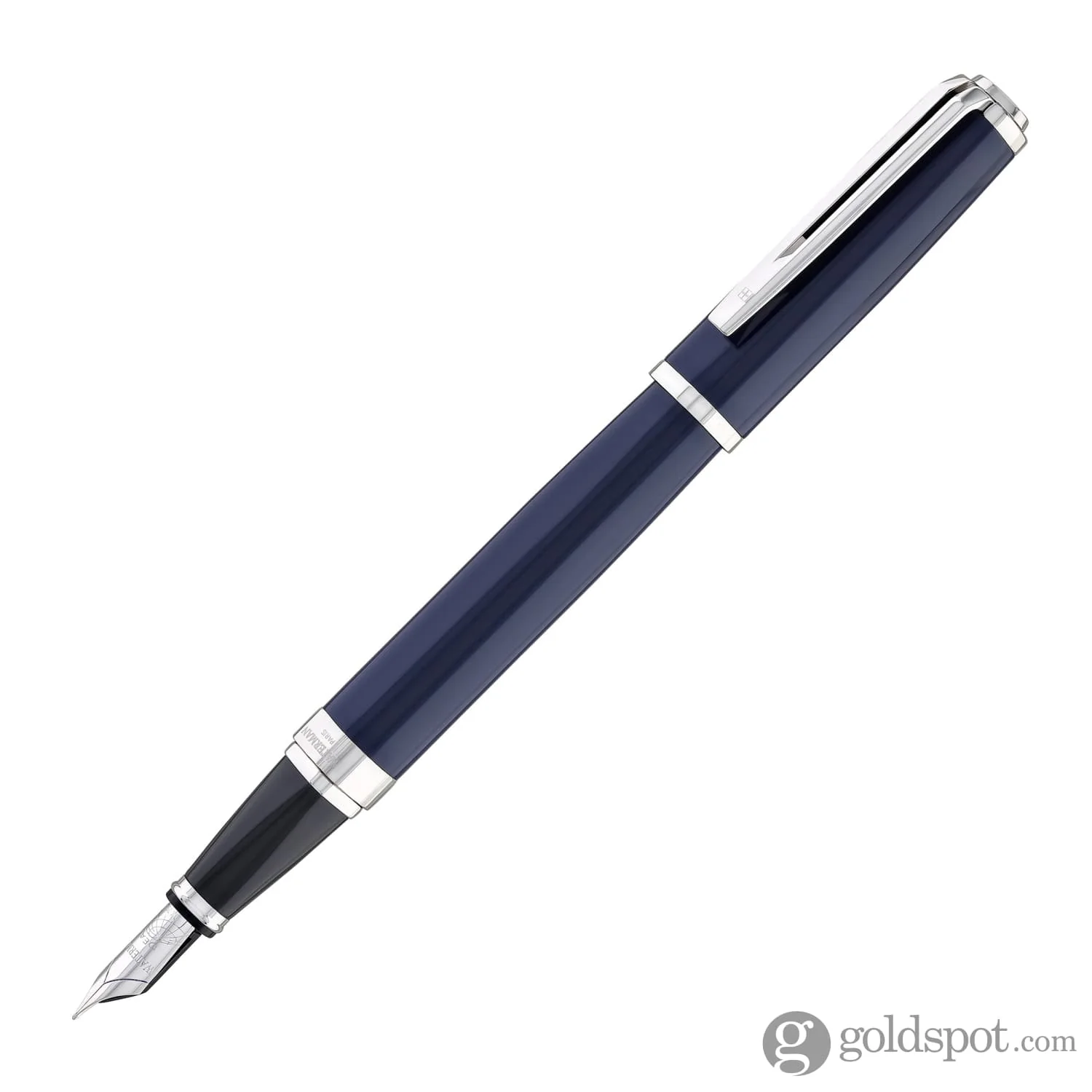 Waterman Exception Fountain Pen in Blue - 18K Gold - Image 3