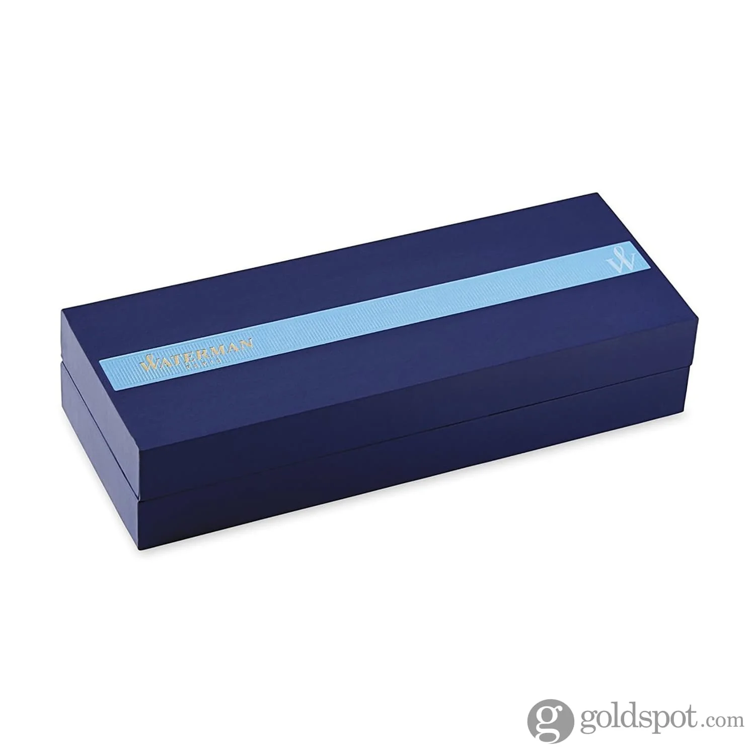 Waterman Expert Deluxe Rollerball Pen in Metallic Blue with Chrome Trim - Image 10