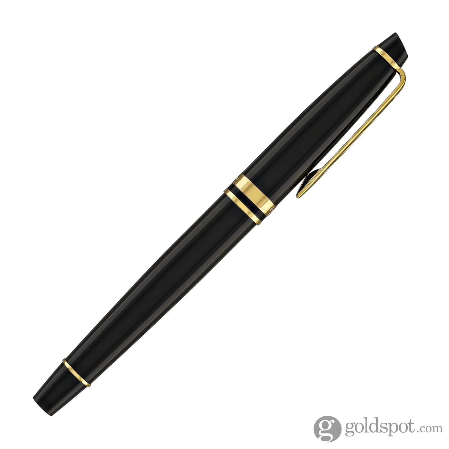 Waterman Expert Fountain Pen in Black with Gold Trim - Image 6