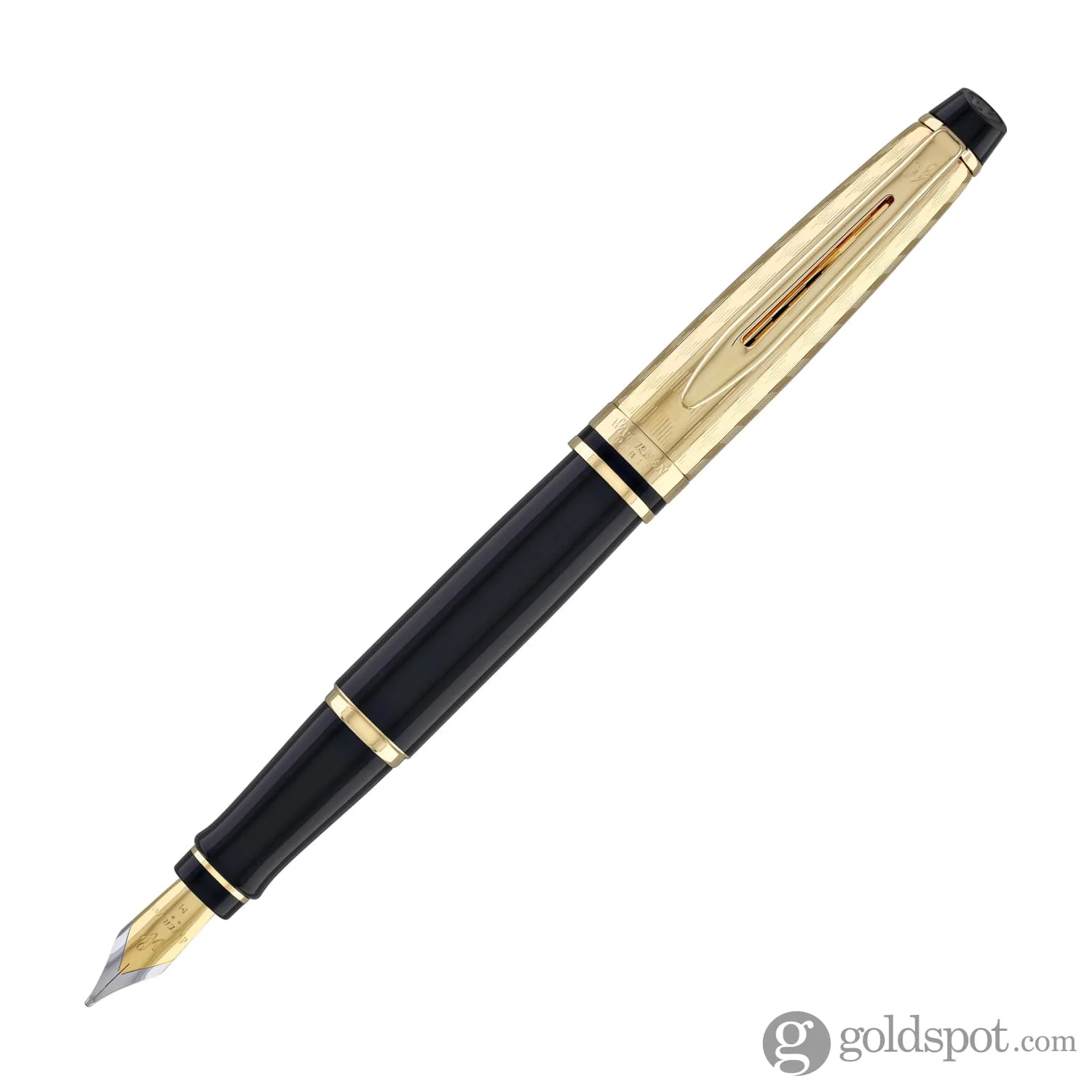 Waterman Expert Fountain Pen in Opera with Gold Trim - Medium Point - Image 3