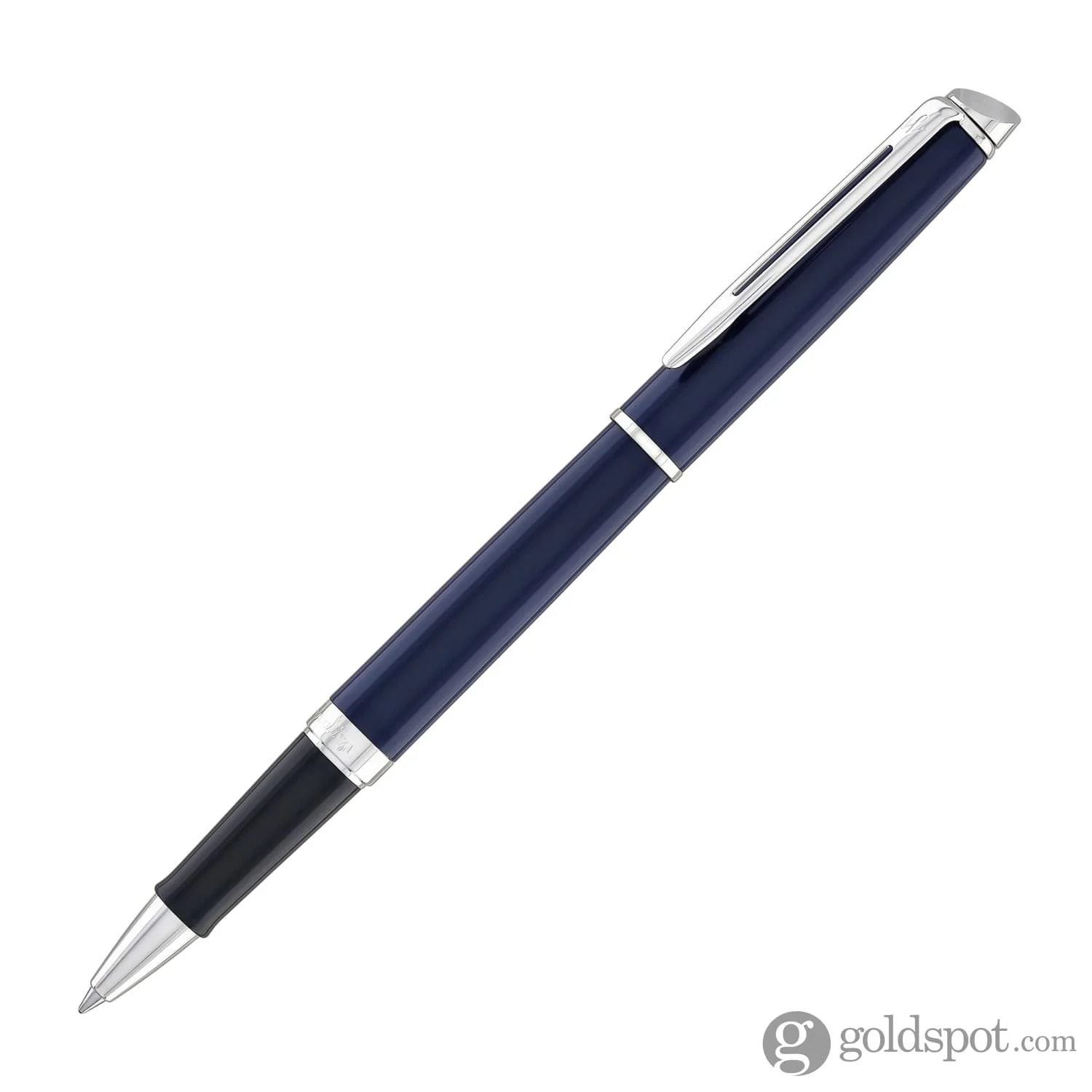 Waterman Hemisphere 2024 Rollerball Pen in Blue with Palladium Trim - Image 2