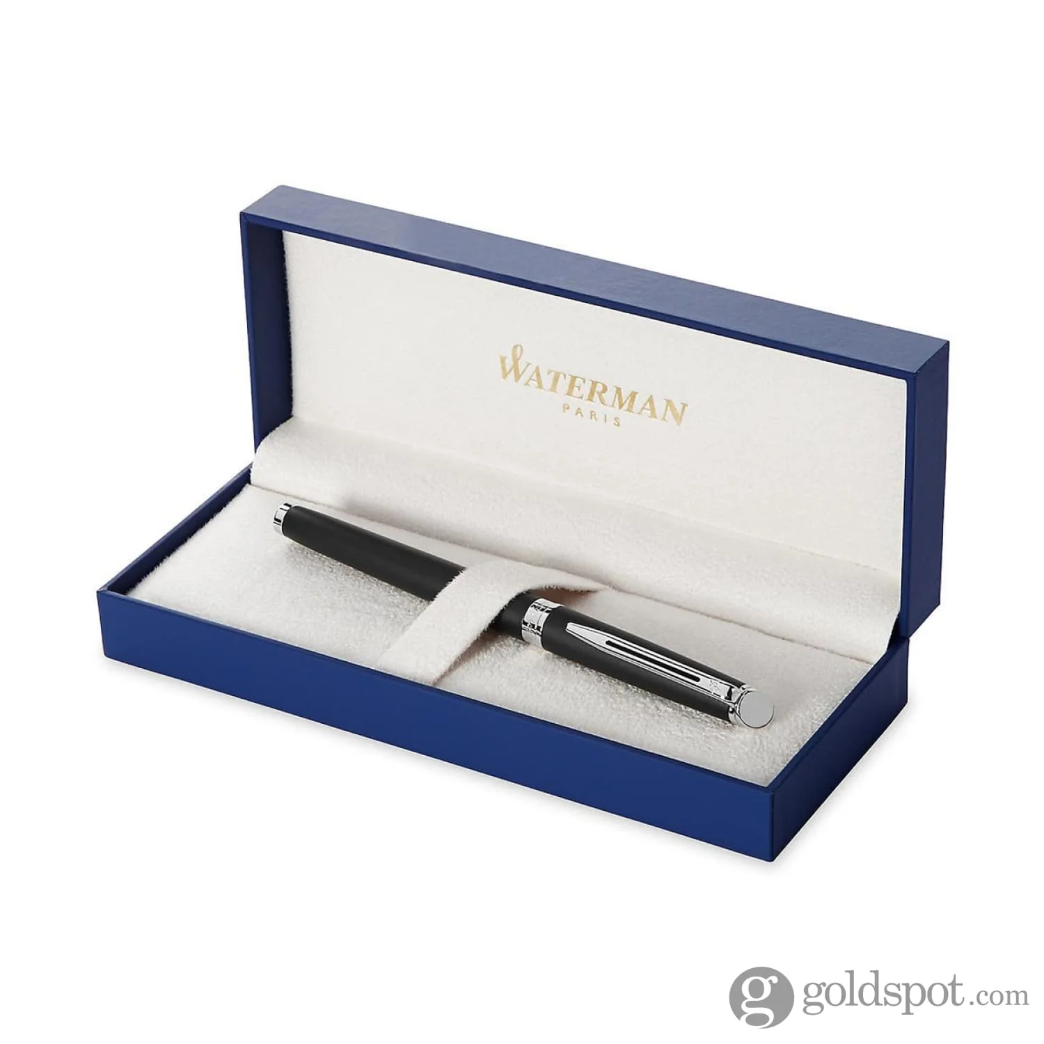 Waterman Hemisphere Fountain Pen in Matte Black with Chrome Trim - Image 6