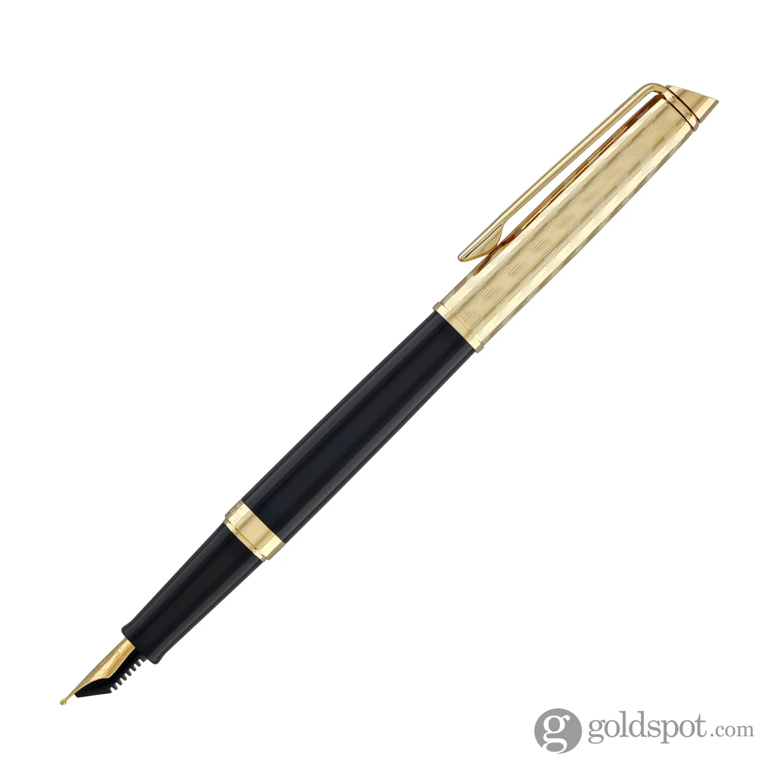 Waterman Hémisphère Fountain Pen in Opera with Gold Trim - Medium Point - Image 5