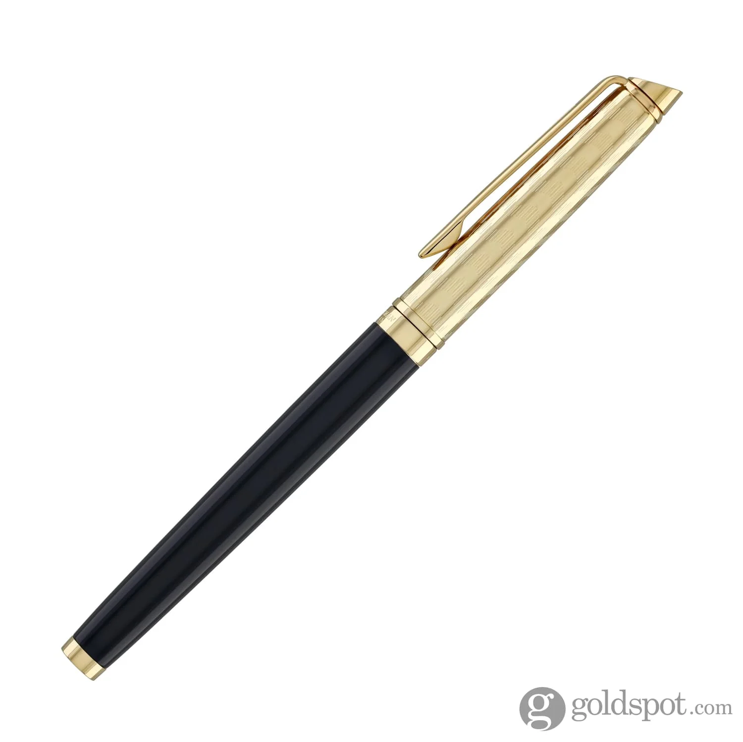 Waterman Hémisphère Fountain Pen in Opera with Gold Trim - Medium Point - Image 6