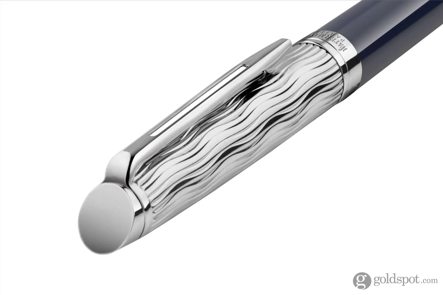 Waterman Hemisphere L’Essence du Bleu Fountain Pen in Metal & Blue Lacquer - Image 5
