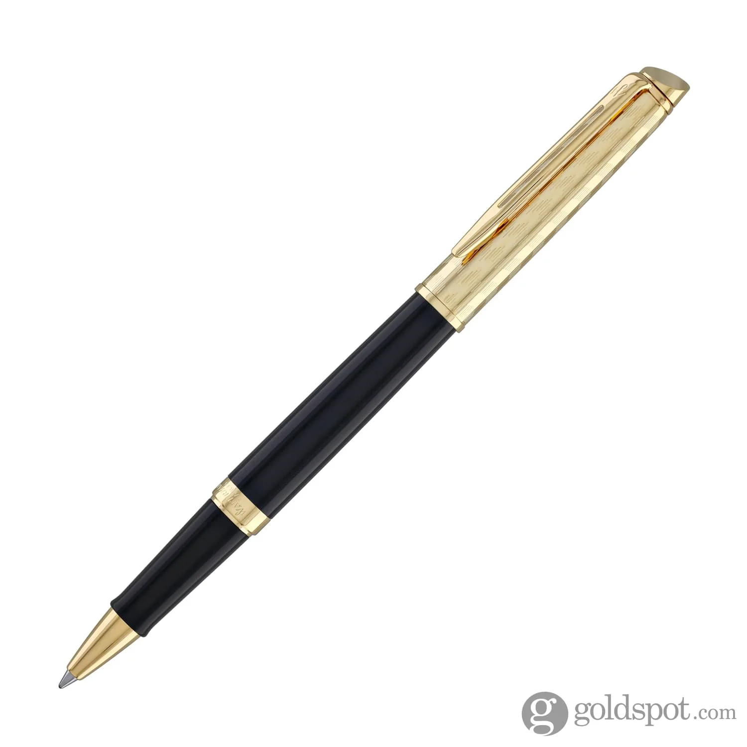 Waterman Hémisphère Rollerball Pen in Opera with Gold Trim - Image 4