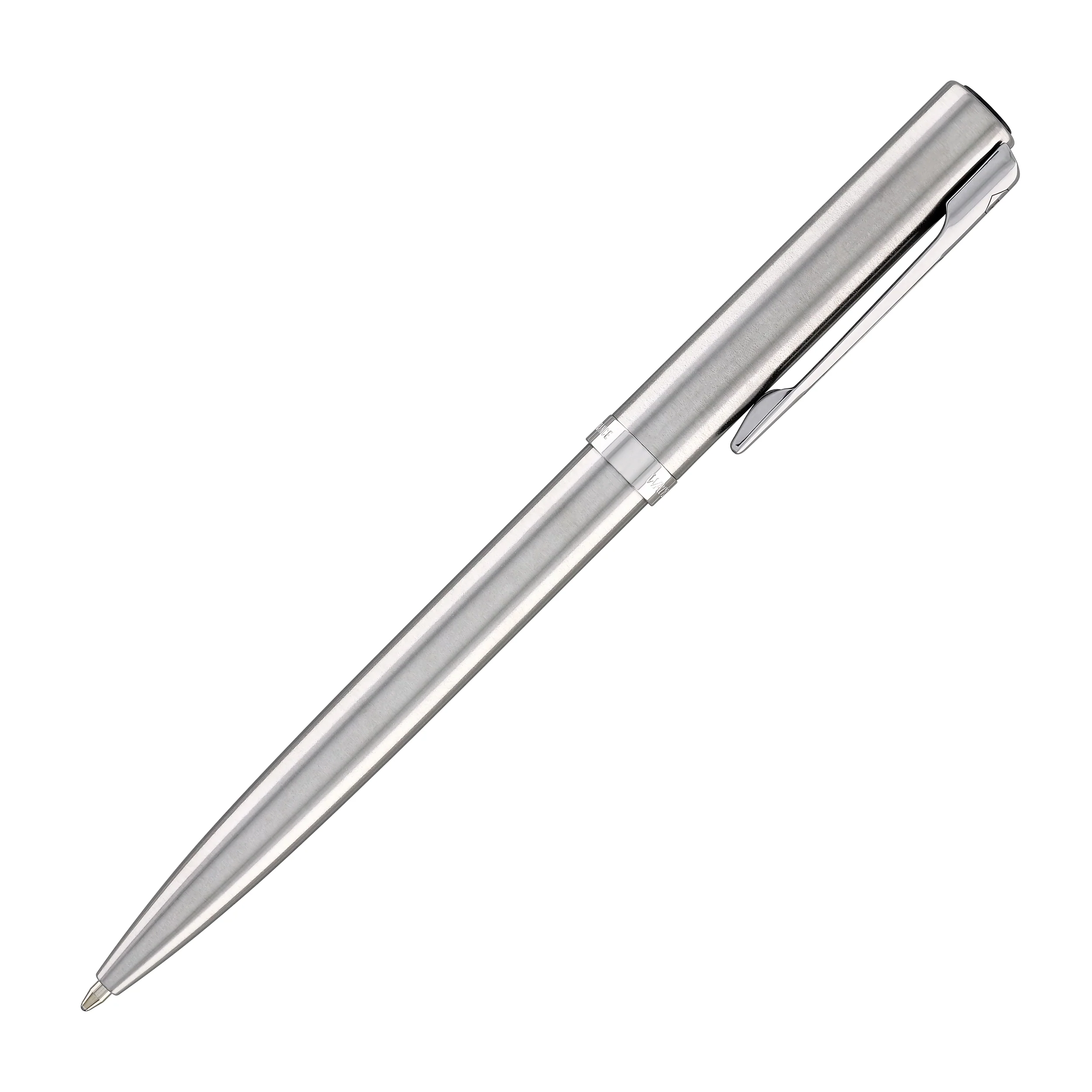 Waterman Impression Ballpoint Pen in Stainless Steel with Palladium Coated - Image 5