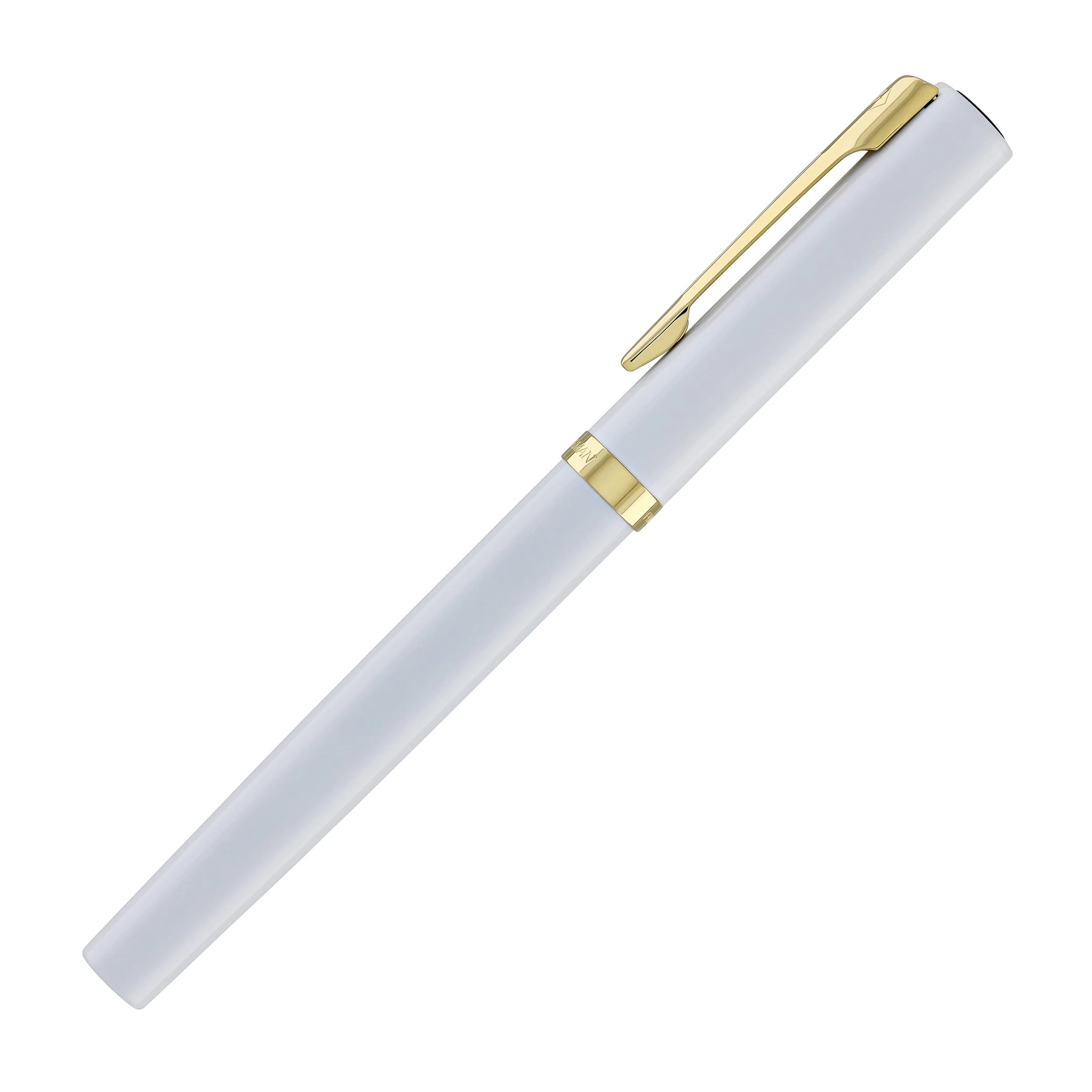 Waterman Impression Fountain Pen in White with Gold Coated - Fine Point - Image 6