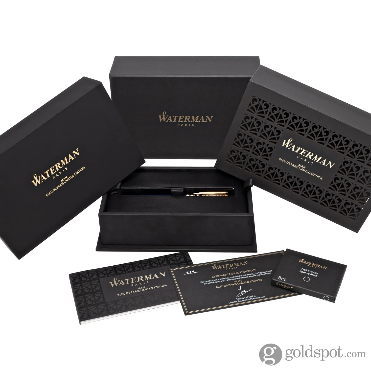 Waterman Man Limited Edition Fountain Pen in Bleu De Paris - Image 9