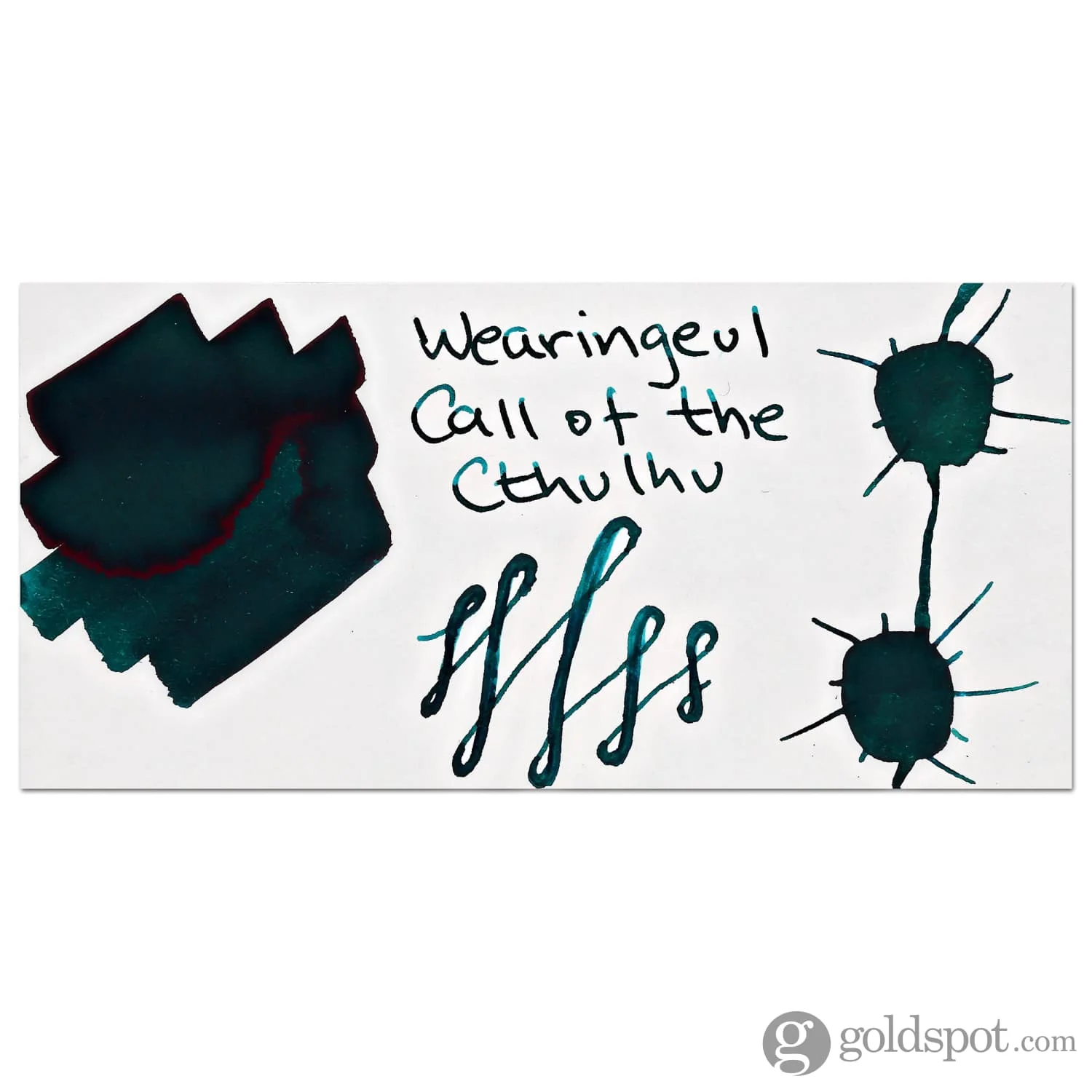 Wearingeul H.P. Lovecraft Literature Ink in Call of the Cthulhu - 30mL - Image 2