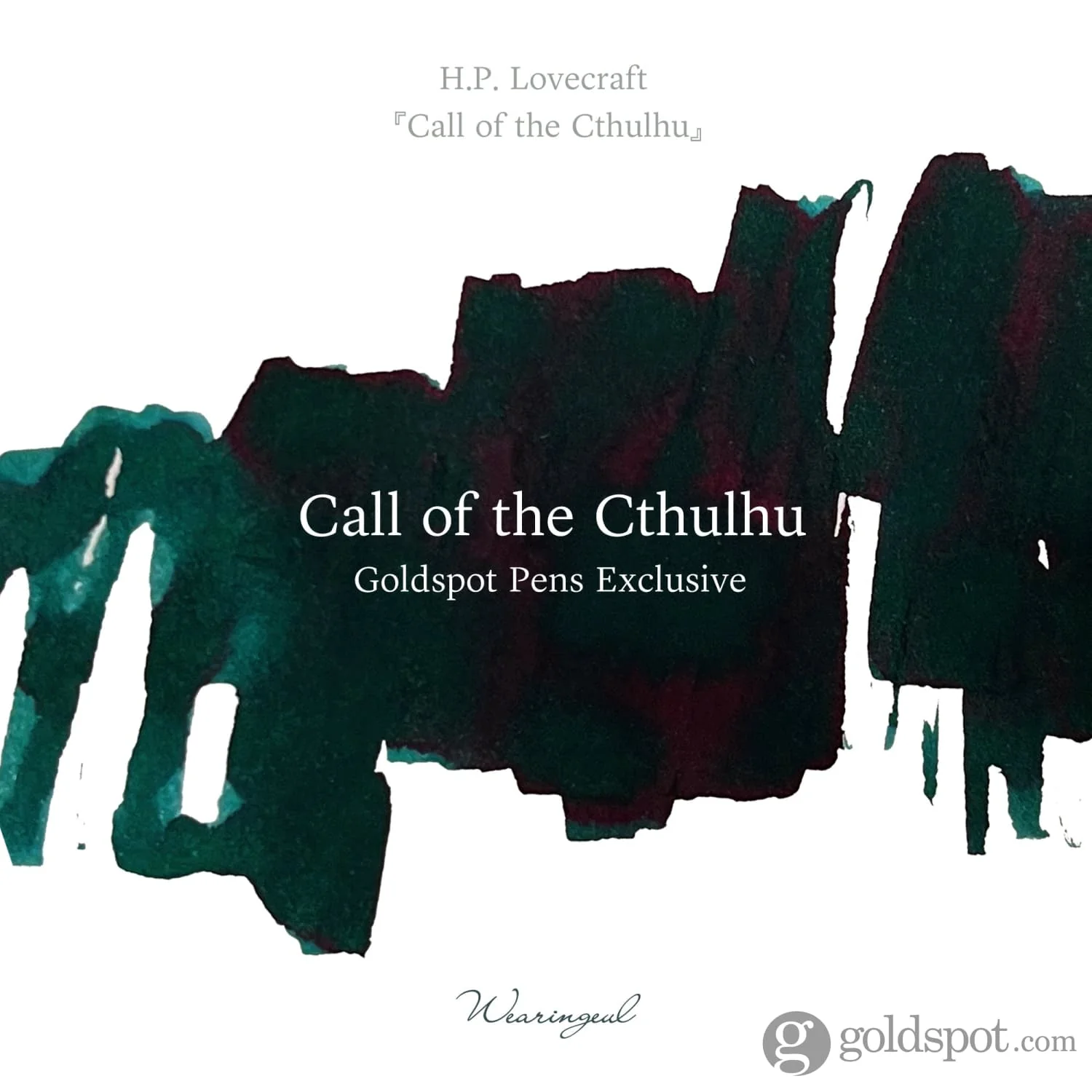 Wearingeul H.P. Lovecraft Literature Ink in Call of the Cthulhu - 30mL - Image 3