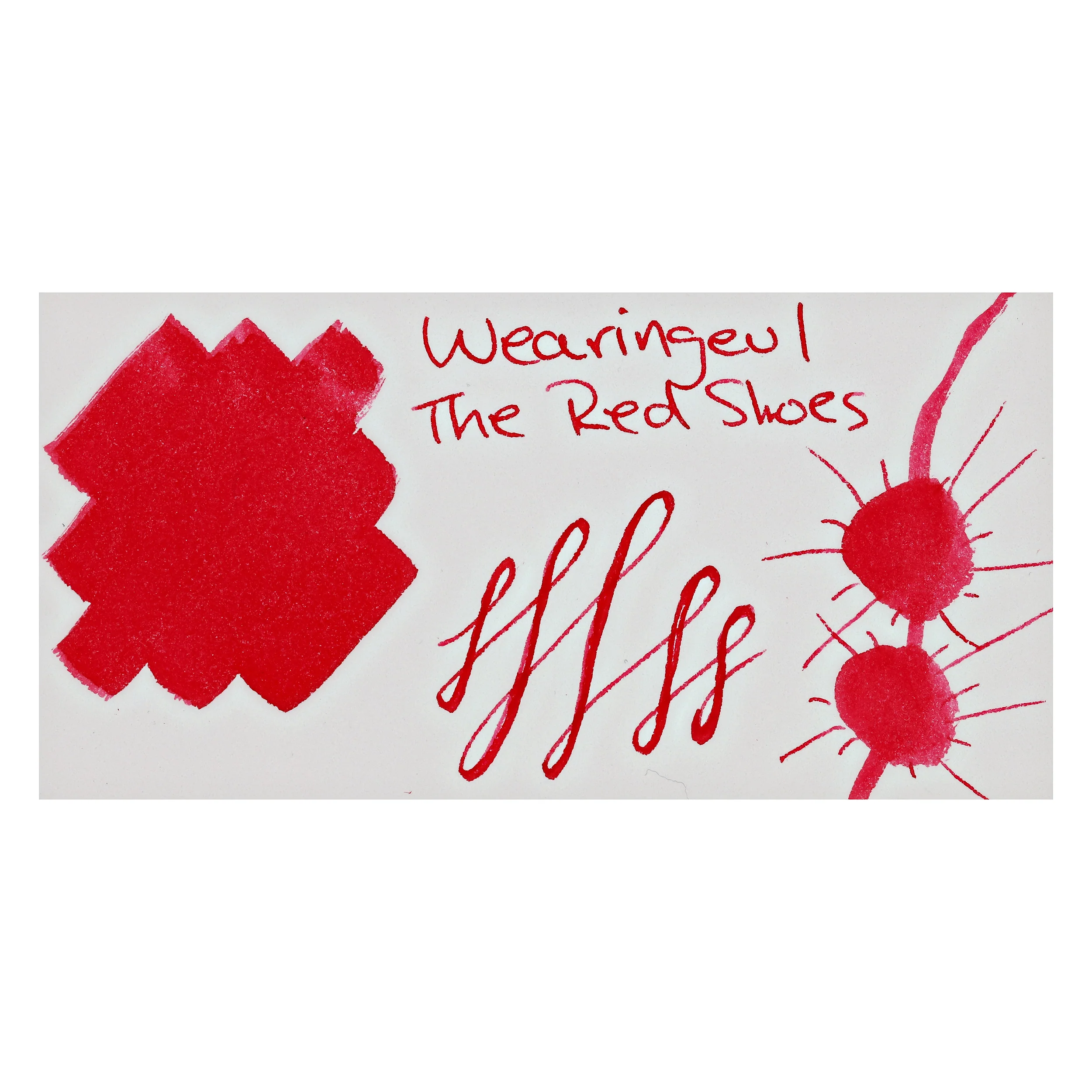 Wearingeul Hans Christian Andersen Ink in The Red Shoes - 30mL - Image 2