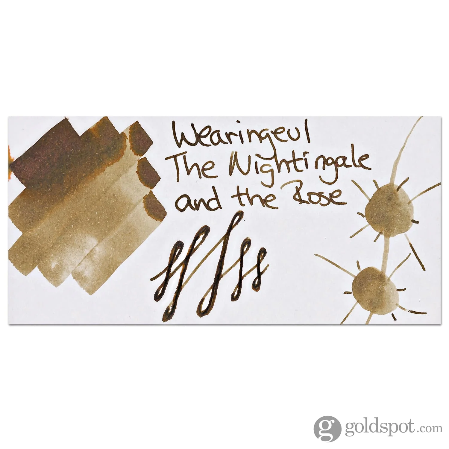 Wearingeul Oscar Wilde's Fairy Tales Ink in The Nightingale and the Rose - 30mL - Image 2