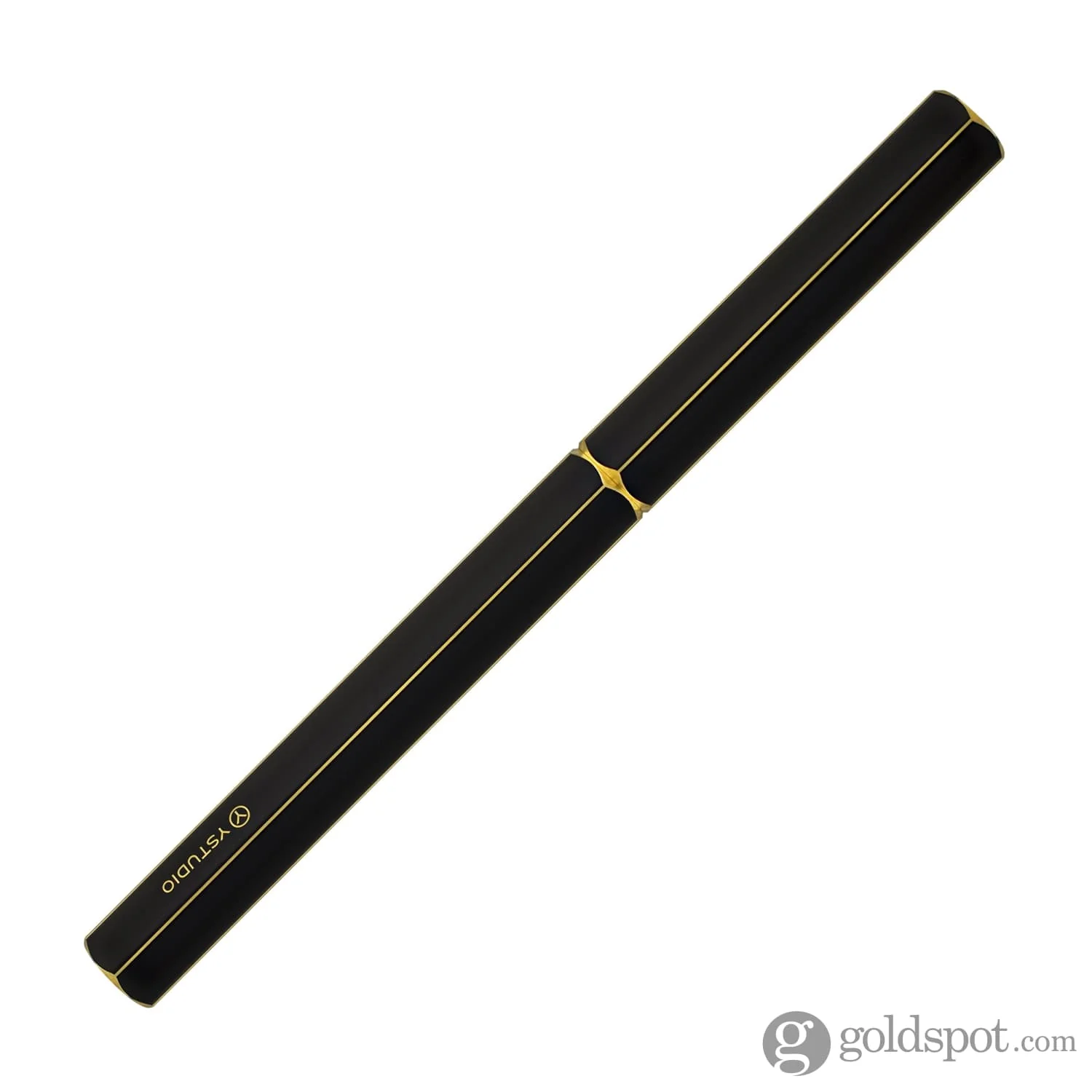 ystudio Classic Revolve Fountain Pen in Black - Image 5