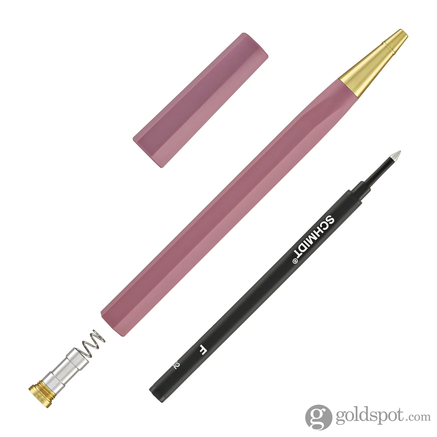 ystudio Glamour Evolve Ocean Sustainable Rollerball Pen in Evening Purple - Image 3