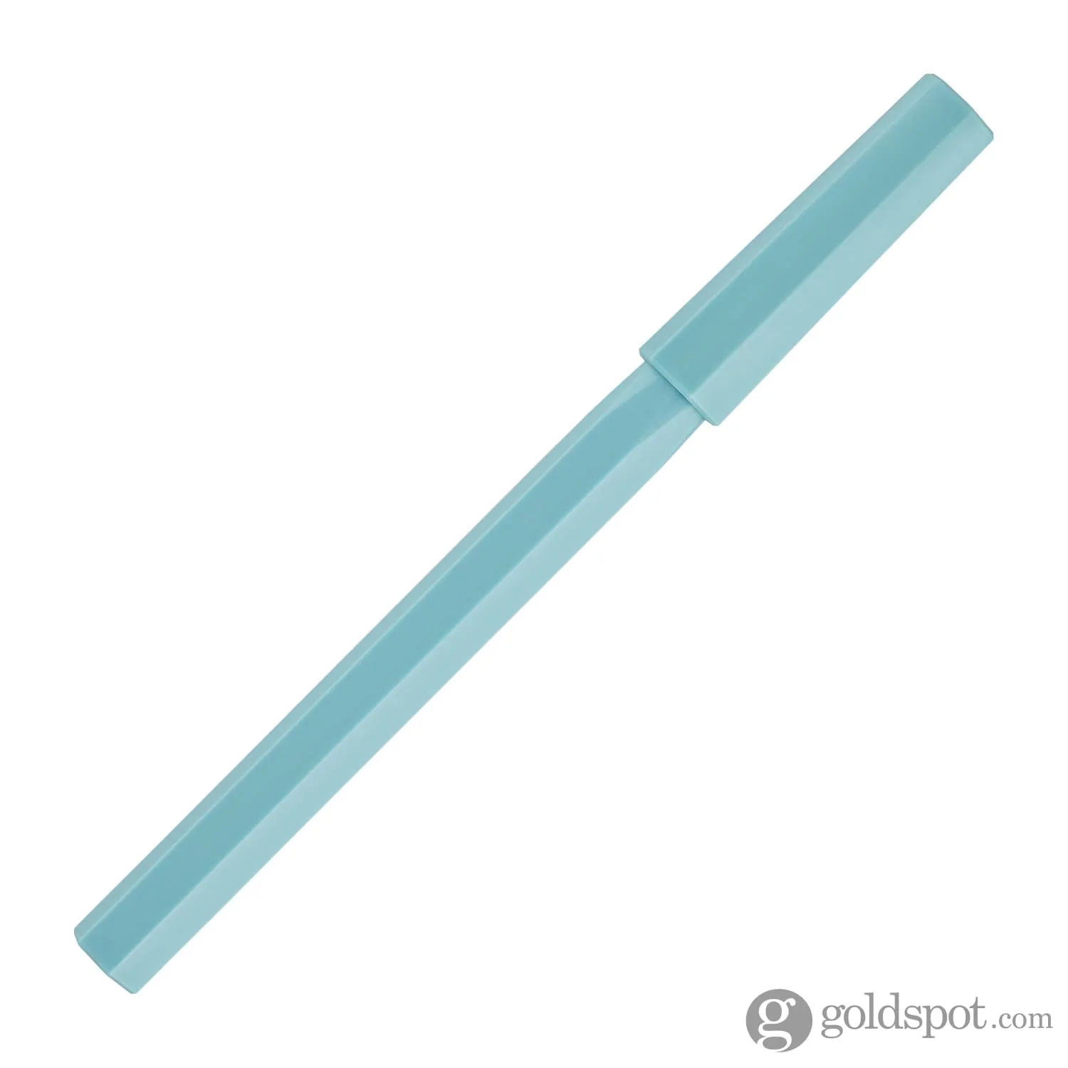 ystudio Glamour Evolve Ocean Sustainable Rollerball Pen in Sky Blue - Image 2