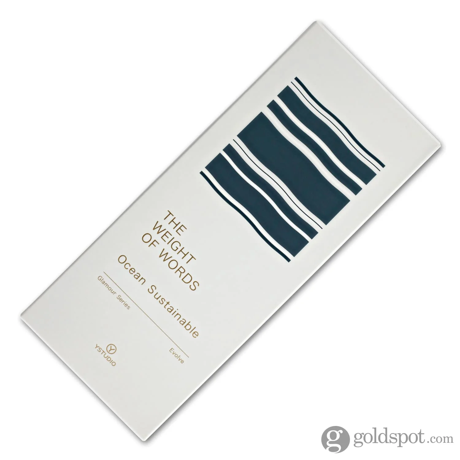 ystudio Ocean Sustainable Ballpoint Pen in Sea Indigo - Image 3